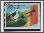 Stamps Guinea -  50 Aniv.d' la organizacion Scout: 