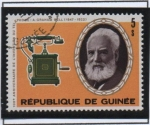 Stamps Guinea -  A.G.Bell teléfono 1900