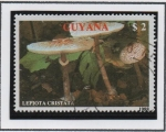 Stamps Guyana -  Hongos: Cortinario laniger