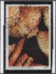 Stamps Guyana -  Hongos: Seta lanuda escamosa