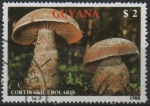 Stamps Guyana -  Hongos: Bolaris Cortinarius