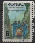 Sellos de America - Guatemala -  Cuerpo d' bomberos Voluntarios