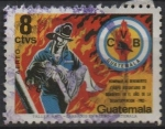 Sellos de America - Guatemala -  Cuerpo d' bomberos Voluntarios