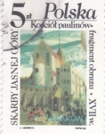 Stamps Poland -  castillo