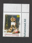 Sellos de Europa - Macedonia -  75 Aniv de Muhammad Ali