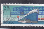 Stamps Poland -  Barco de carga