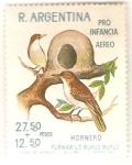 Stamps Argentina -  Hornero