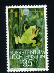 Stamps Liechtenstein -  serie- Protección de la Naturaleza