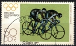 Sellos del Mundo : Europa : Alemania : Juegos Olímpicos de Verano 1980 - Moscú(Ciclismo en Pista).