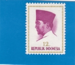 Sellos del Mundo : Asia : Indonesia : PRESIDENTE SUKARNO