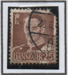 Stamps Denmark -  Rey Frederick IX