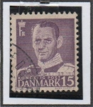 Stamps Denmark -  Rey Frederick IX