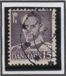 Stamps Denmark -  Rey Frederick IX