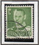 Stamps Denmark -  Rey Frederick IX