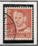 Stamps Denmark -  Rey Frederick IX