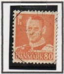 Stamps Denmark -  Rey Frederick IX