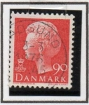 Stamps Denmark -  Reina Margarita