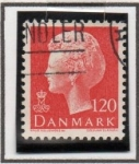 Stamps Denmark -  Reina Margarita