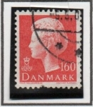 Stamps Denmark -  Reina Margarita