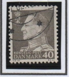 Stamps Denmark -  Rey Frederick IX