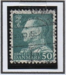 Stamps Denmark -  Rey Frederick IX