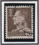 Stamps Denmark -  Rey Frederick IX