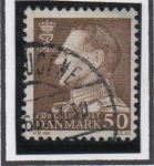 Stamps Denmark -  Rey Frederick IX