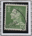 Stamps Denmark -  Rey Frederick IX