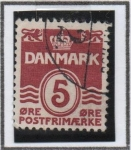 Stamps Denmark -  Cifras