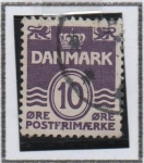 Stamps Denmark -  Cifras