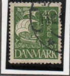 Stamps Denmark -  Carabela