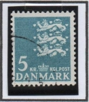 Stamps Denmark -  Escudo d' Armas