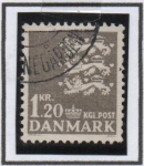 Stamps Denmark -  Escudo d' Armas