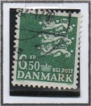 Stamps Denmark -  Escudo d' Armas