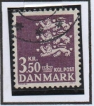 Stamps Denmark -  Escudo d' Armas