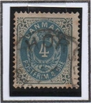 Stamps Denmark -  Cifras