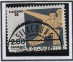 Stamps Denmark -  Refugiado