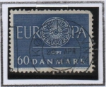 Stamps Denmark -  Europa