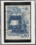 Stamps Denmark -  Europa