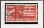 Stamps Denmark -  Agricultura