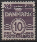 Stamps Denmark -  Cifras