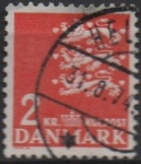 Stamps Denmark -  Escudo d' Armas