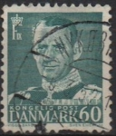 Stamps Denmark -  Rey Frederick IX