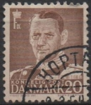 Stamps Denmark -  Rey Frederick IX