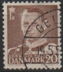 Stamps Denmark -  Rey Frederick IX