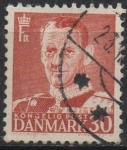 Stamps Denmark -  Rey Frederick IX