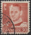 Stamps Denmark -  Rey Frederick IX