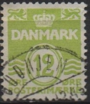 Stamps Denmark -  Cifras