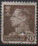 Stamps Denmark -  Rey Frederick IX