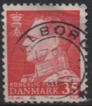 Stamps Denmark -  Rey Frederick IX